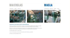 Desktop Screenshot of maier-glas.de